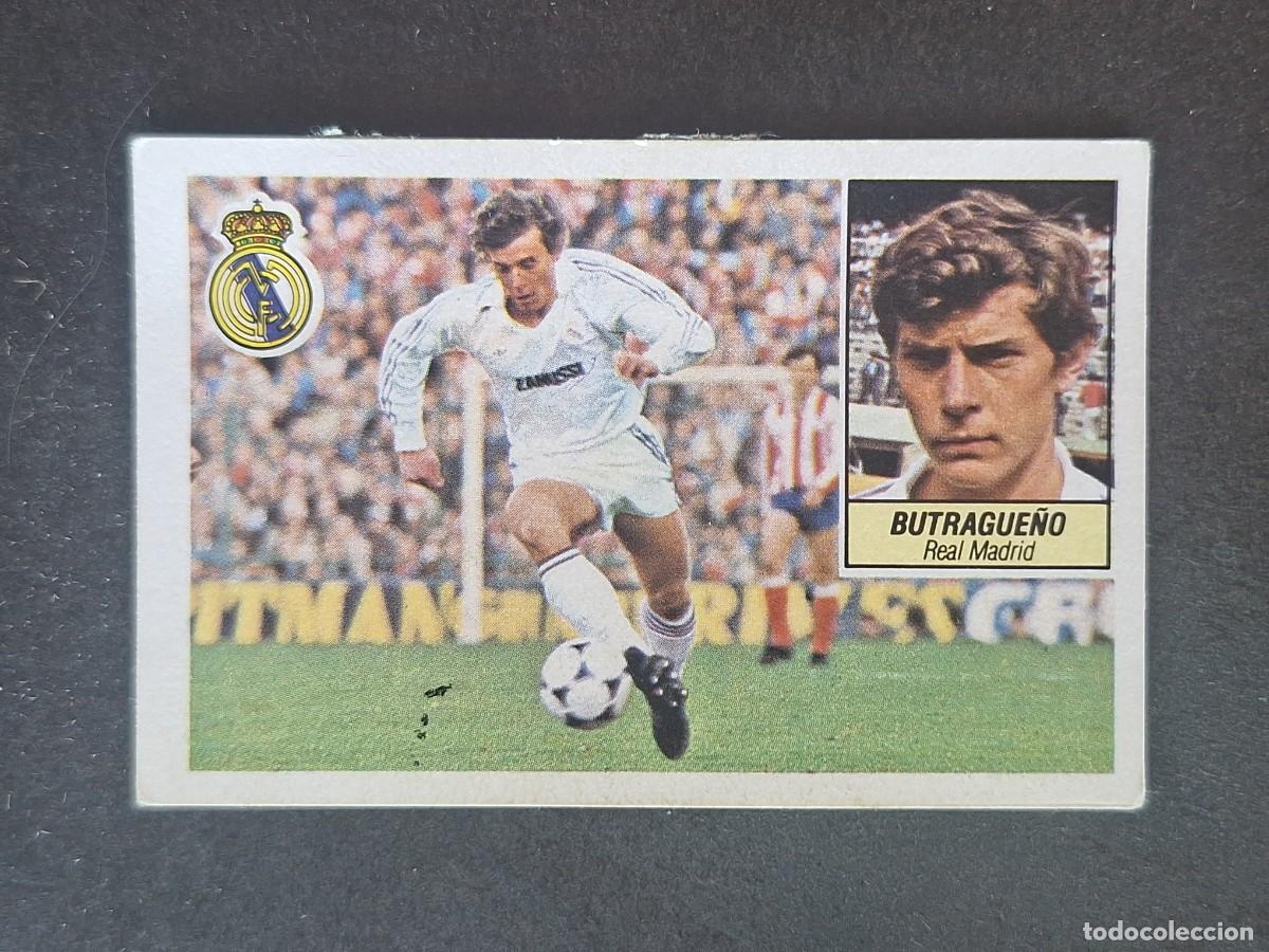 Cromos de f&uacute;tbol: L5 BUTRAGUE&Ntilde;O REAL MADRID LIGA ESTE 1984 1985 84 85 DESPEGADO RECUPERADO
