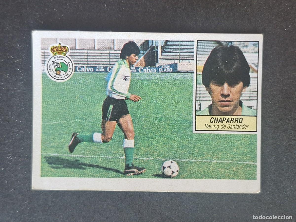 Cromos de f&uacute;tbol: L5 CHAPARRO RACING DE SANTANDER COLOCA LIGA ESTE 1984 1985 84 85 DESPEGADO RECUPERADO