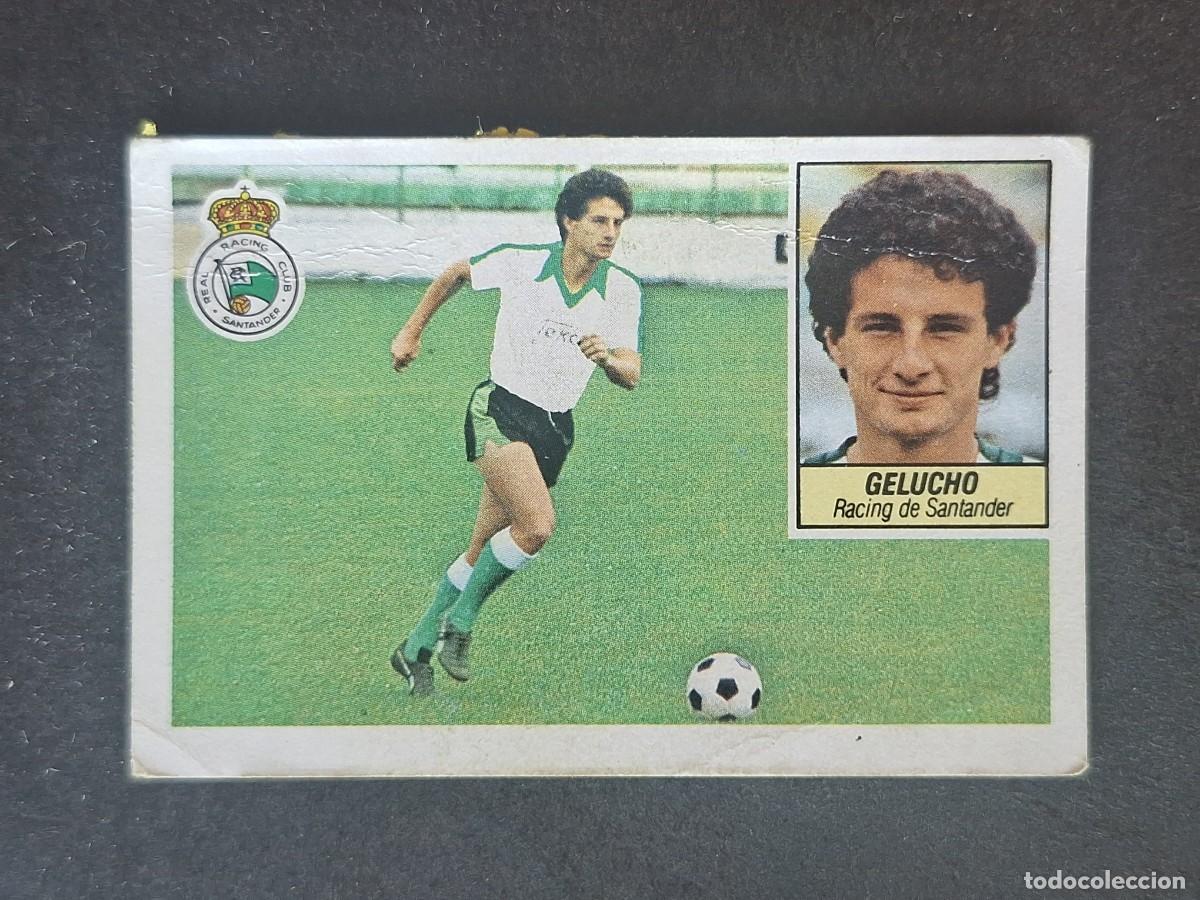 Cromos de f&uacute;tbol: L5 GELUCHO RACING DE SANTANDER COLOCA LIGA ESTE 1984 1985 84 85 DESPEGADO RECUPERADO