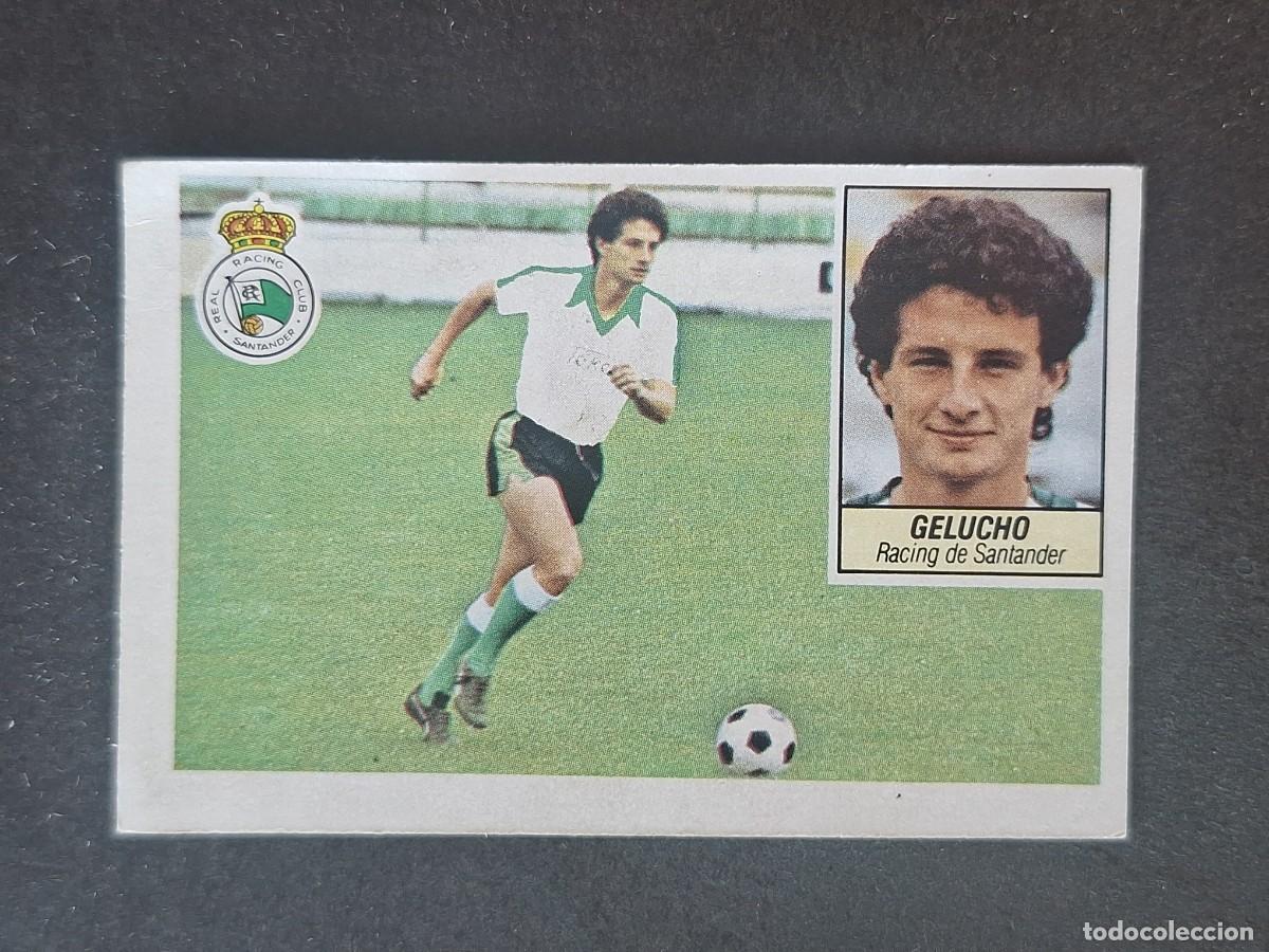 Cromos de f&uacute;tbol: L5 GELUCHO RACING DE SANTANDER COLOCA LIGA ESTE 1984 1985 84 85 DESPEGADO RECUPERADO