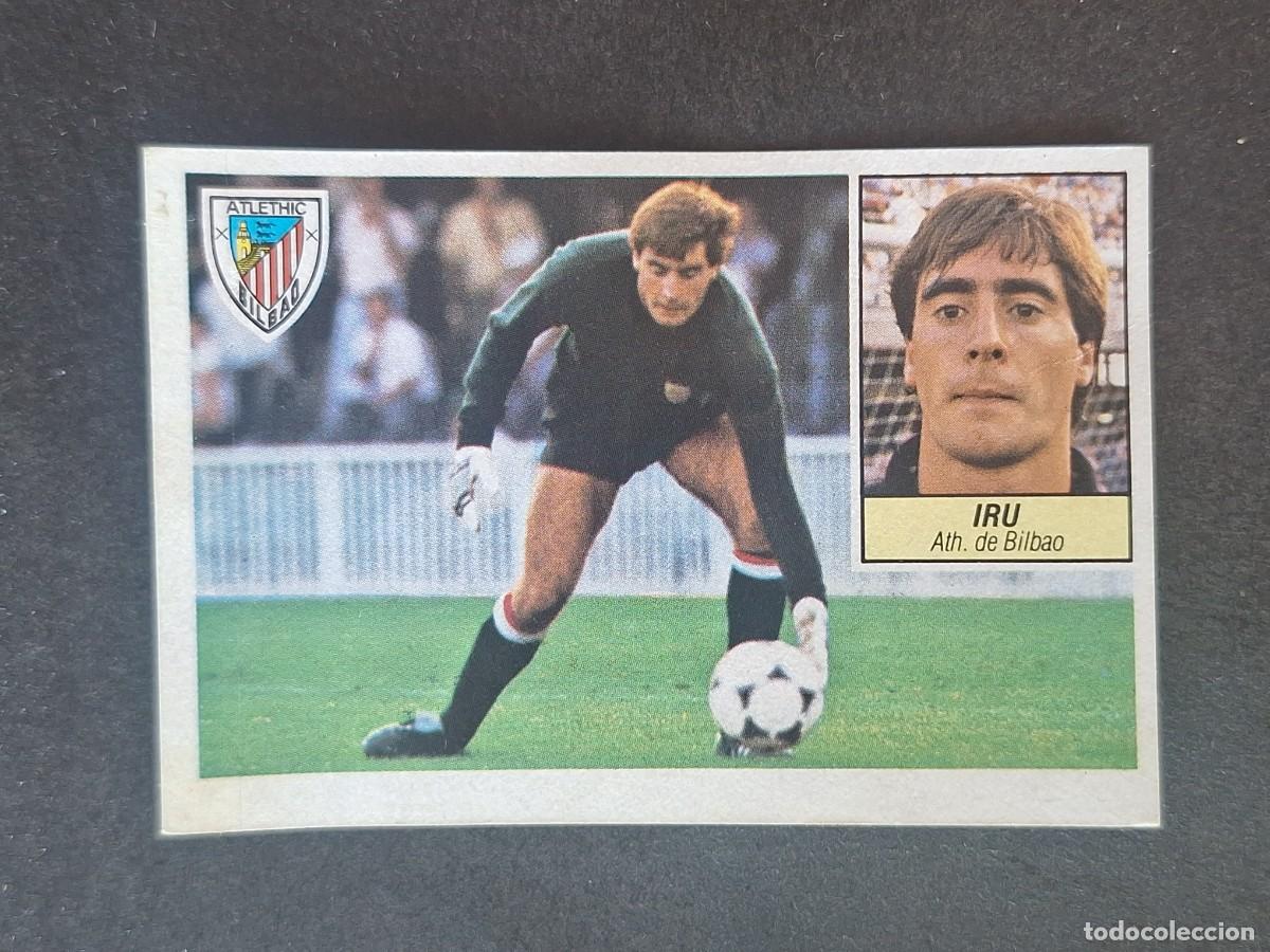Cromos de f&uacute;tbol: L5 IRU ATHLETIC CLUB DE BILBAO FICHAJE 12 LIGA ESTE 1984 1985 84 85 DESPEGADO RECUPERADO