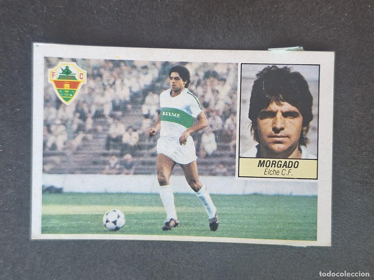 Cromos de f&uacute;tbol: L5 MORGADO VERSION ELCHE C. F. FICHAJE 21 LIGA ESTE 1984 1985 84 85 DESPEGADO RECUPERADO