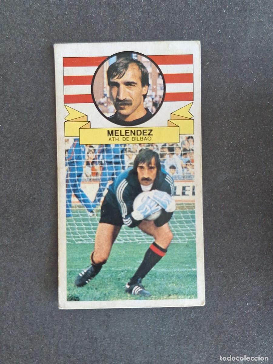 Cromos de f&uacute;tbol: L4 MELENDEZ ATHLETIC CLUB DE BILBAO LIGA ESTE 1985 1986 85 86 DESPEGADO RECUPERADO