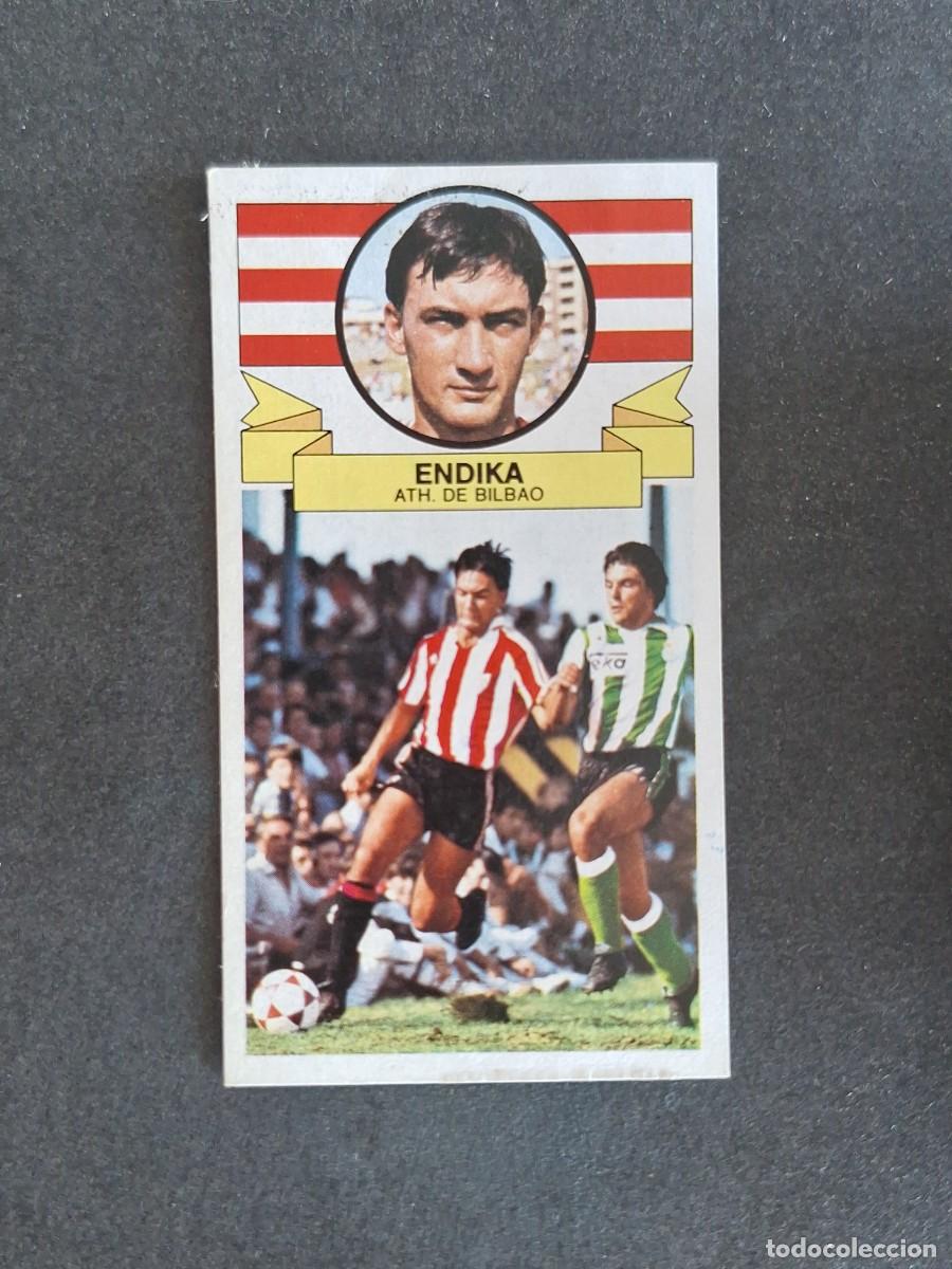 Cromos de f&uacute;tbol: L4 ENDIKA ATHLETIC CLUB DE BILBAO LIGA ESTE 1985 1986 85 86 DESPEGADO RECUPERADO