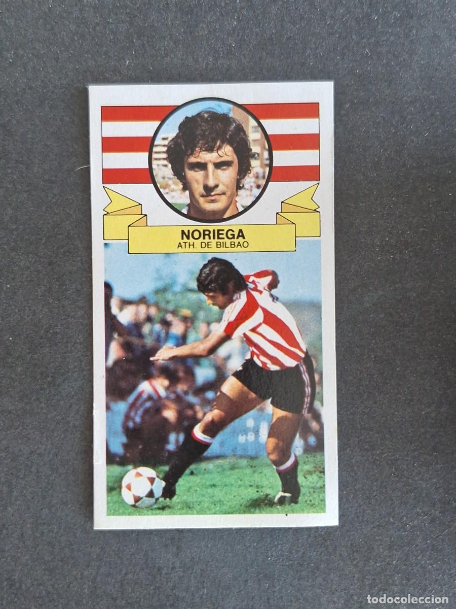 Cromos de f&uacute;tbol: L4 NORIEGA ATHLETIC CLUB DE BILBAO LIGA ESTE 1985 1986 85 86 DESPEGADO RECUPERADO