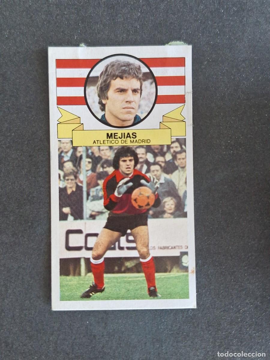 Cromos de f&uacute;tbol: L4 MEJIAS ATLETICO DE MADRID LIGA ESTE 1985 1986 85 86 DESPEGADO RECUPERADO