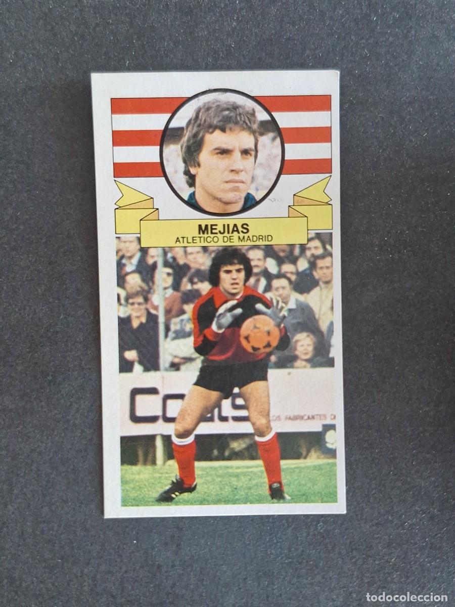 Cromos de f&uacute;tbol: L4 MEJIAS ATLETICO DE MADRID LIGA ESTE 1985 1986 85 86 DESPEGADO RECUPERADO