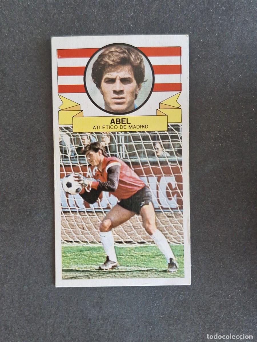 Cromos de f&uacute;tbol: L4 ABEL ATLETICO DE MADRID LIGA ESTE 1985 1986 85 86 DESPEGADO RECUPERADO