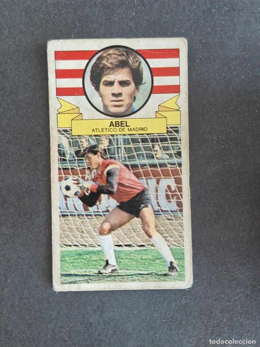 Cromos de f&uacute;tbol: L4 ABEL ATLETICO DE MADRID LIGA ESTE 1985 1986 85 86 DESPEGADO RECUPERADO