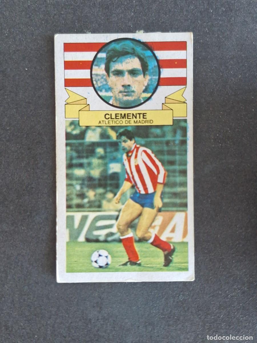 Cromos de f&uacute;tbol: L4 CLEMENTE ATLETICO DE MADRID LIGA ESTE 1985 1986 85 86 DESPEGADO RECUPERADO