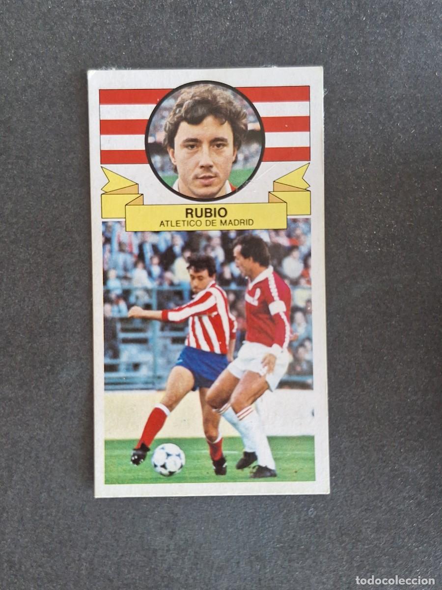 Cromos de f&uacute;tbol: L4 RUBIO ATLETICO DE MADRID LIGA ESTE 1985 1986 85 86 DESPEGADO RECUPERADO