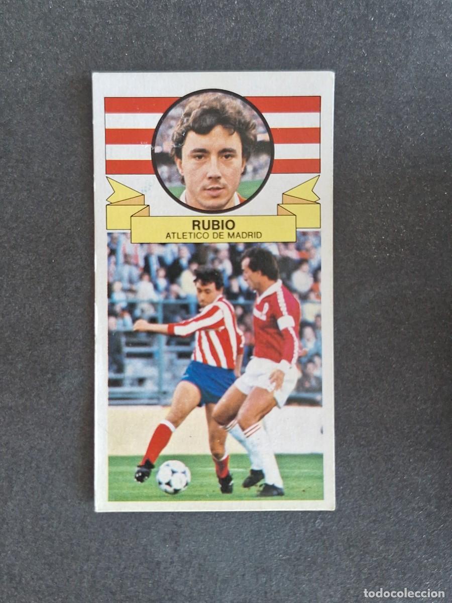 Cromos de f&uacute;tbol: L4 RUBIO ATLETICO DE MADRID LIGA ESTE 1985 1986 85 86 DESPEGADO RECUPERADO