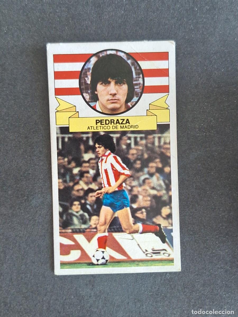 Cromos de f&uacute;tbol: L4 PEDRAZA ATLETICO DE MADRID LIGA ESTE 1985 1986 85 86 DESPEGADO RECUPERADO