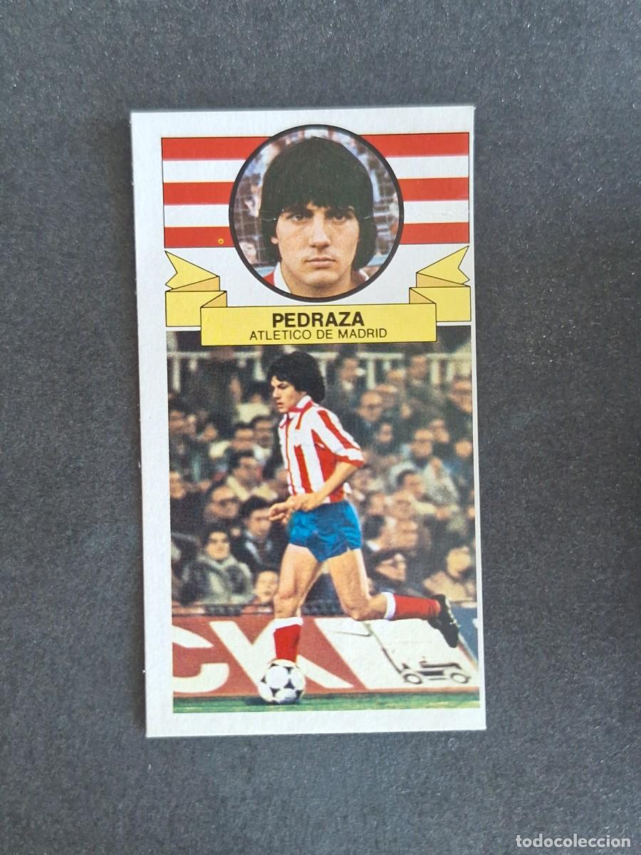 Cromos de f&uacute;tbol: L4 PEDRAZA ATLETICO DE MADRID LIGA ESTE 1985 1986 85 86 DESPEGADO RECUPERADO