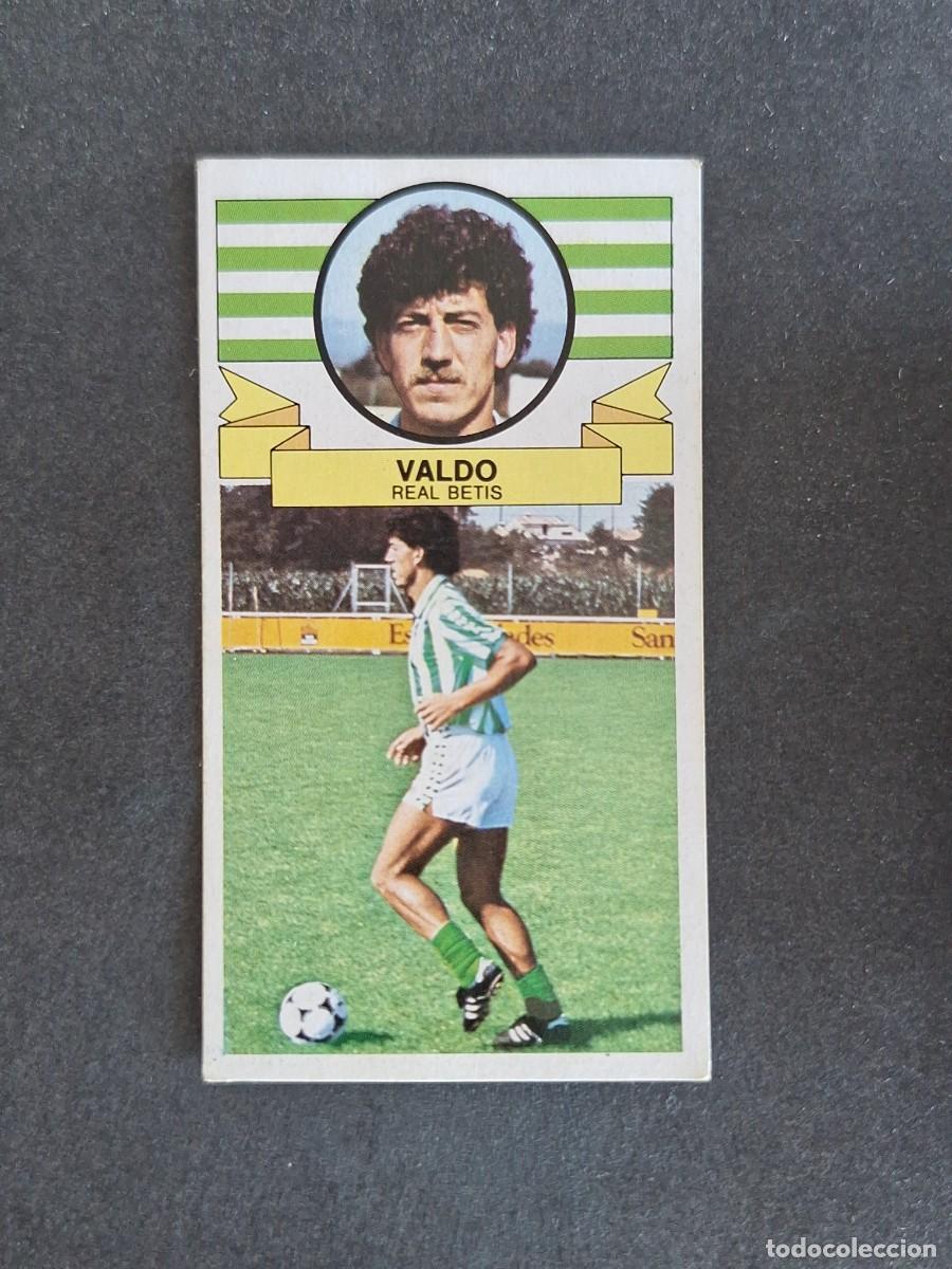 Cromos de f&uacute;tbol: L4 VALDO REAL BETIS BALOMPIE LIGA ESTE 1985 1986 85 86 DESPEGADO RECUPERADO