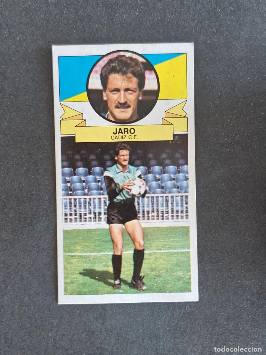 Cromos de f&uacute;tbol: L4 JARO CADIZ C. F. LIGA ESTE 1985 1986 85 86 DESPEGADO RECUPERADO