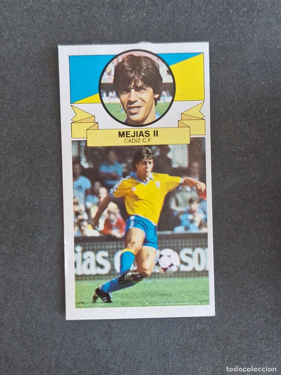 Cromos de f&uacute;tbol: L4 MEJIAS II CADIZ C. F. LIGA ESTE 1985 1986 85 86 DESPEGADO RECUPERADO