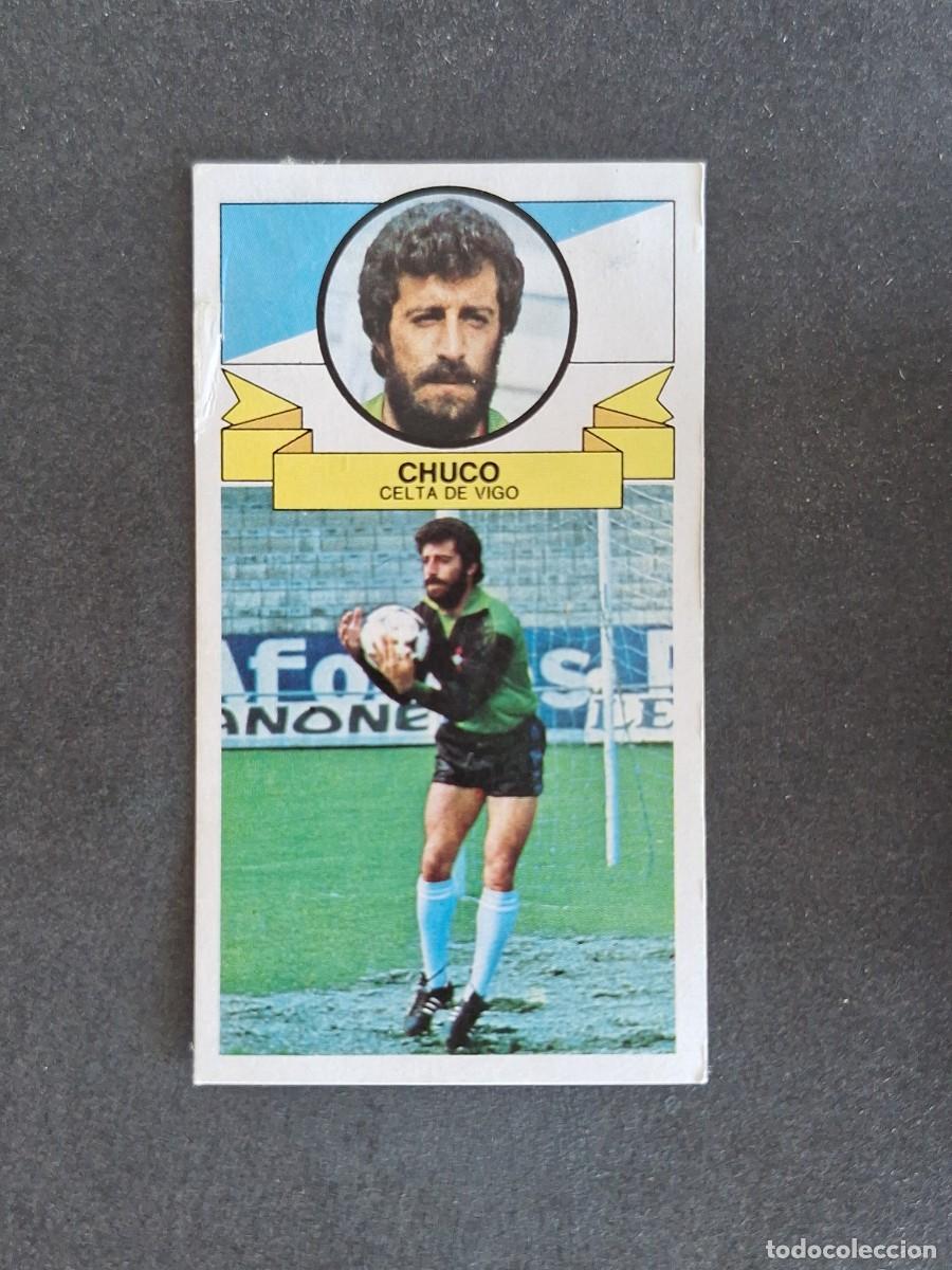 Cromos de f&uacute;tbol: L4 CHUCO CELTA DE VIGO LIGA ESTE 1985 1986 85 86 DESPEGADO RECUPERADO