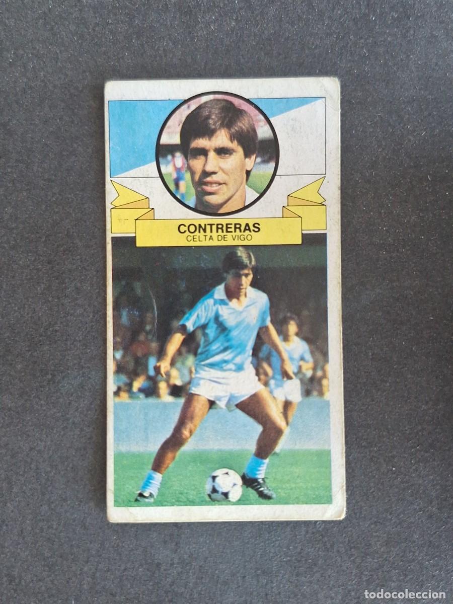 Football Stickers: L4 CONTRERAS CELTA DE VIGO LIGA ESTE 1985 1986 85 86 DESPEGADO RECUPERADO