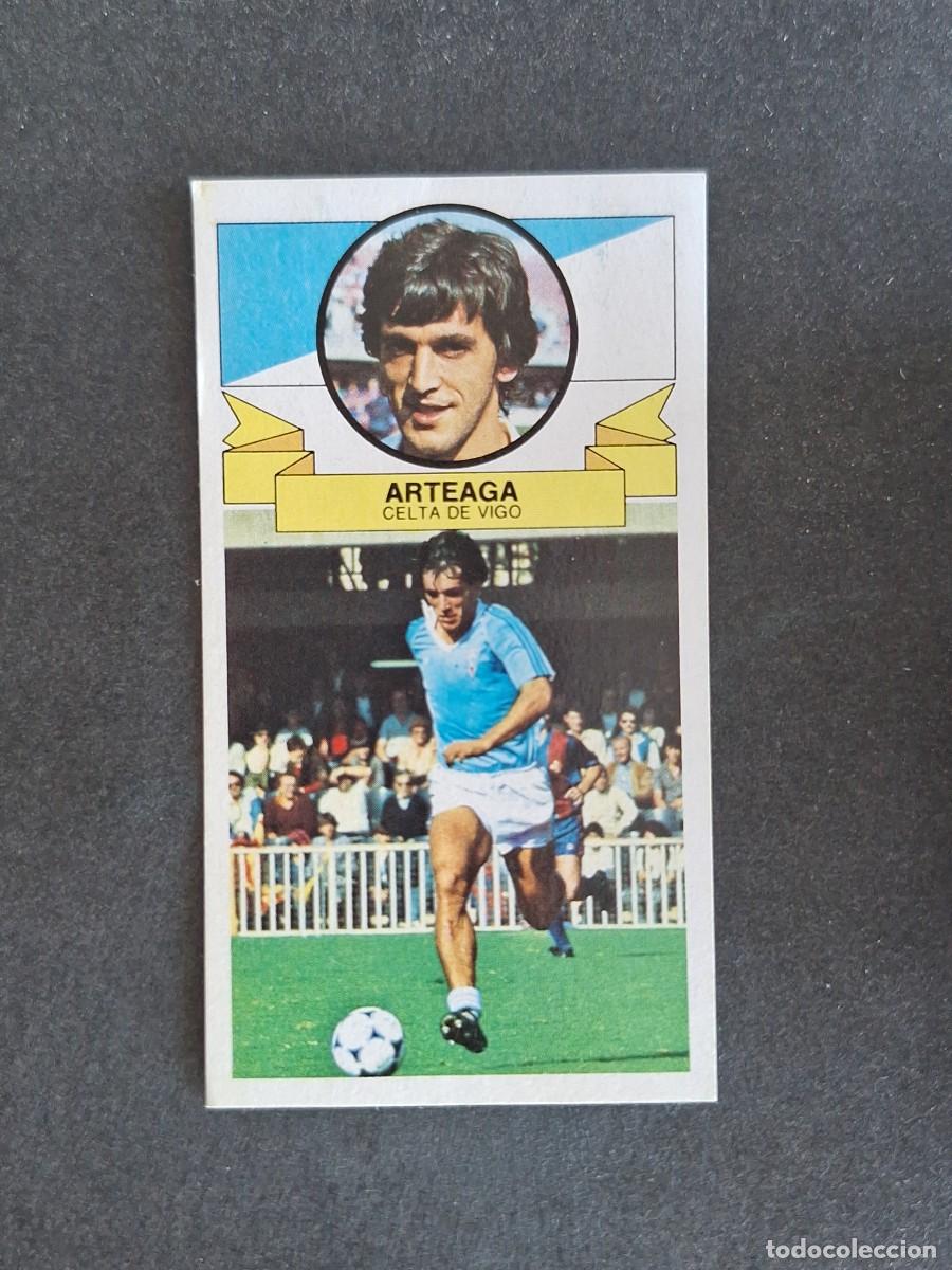 Football Stickers: L4 ARTEAGA CELTA DE VIGO LIGA ESTE 1985 1986 85 86 DESPEGADO RECUPERADO