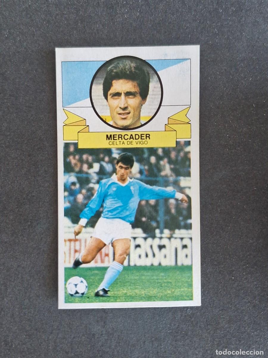 Football Stickers: L4 MERCADER CELTA DE VIGO LIGA ESTE 1985 1986 85 86 DESPEGADO RECUPERADO