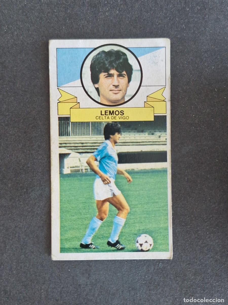 Football Stickers: L4 LEMOS CELTA DE VIGO LIGA ESTE 1985 1986 85 86 DESPEGADO RECUPERADO