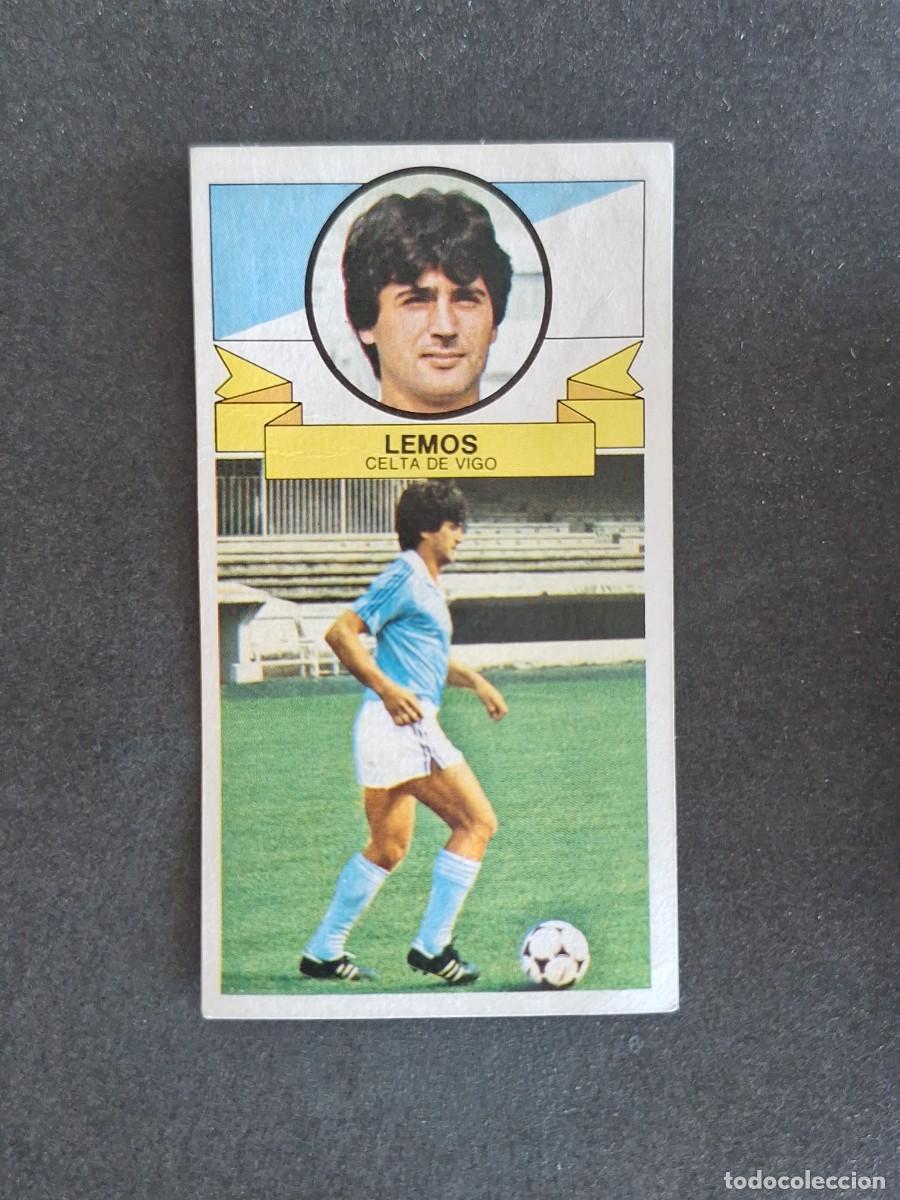 Football Stickers: L4 LEMOS CELTA DE VIGO LIGA ESTE 1985 1986 85 86 DESPEGADO RECUPERADO
