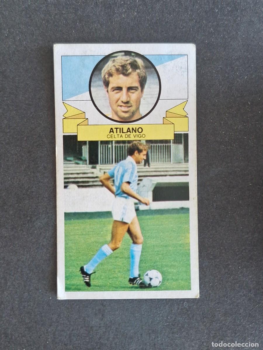 Football Stickers: L4 ATILANO CELTA DE VIGO LIGA ESTE 1985 1986 85 86 DESPEGADO RECUPERADO