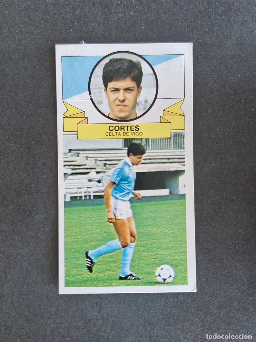Cromos de f&uacute;tbol: L4 CORTES CELTA DE VIGO LIGA ESTE 1985 1986 85 86 DESPEGADO RECUPERADO