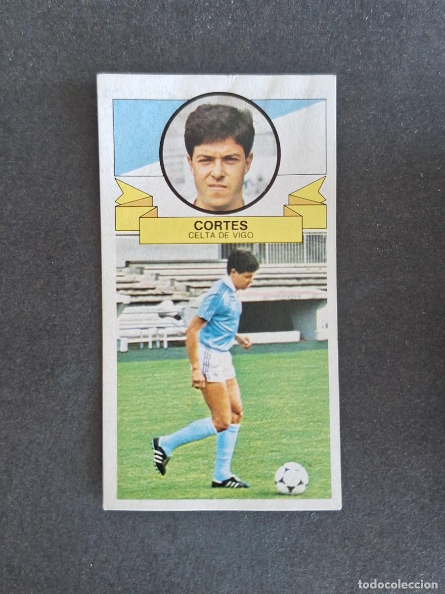 Cromos de f&uacute;tbol: L4 CORTES CELTA DE VIGO LIGA ESTE 1985 1986 85 86 DESPEGADO RECUPERADO