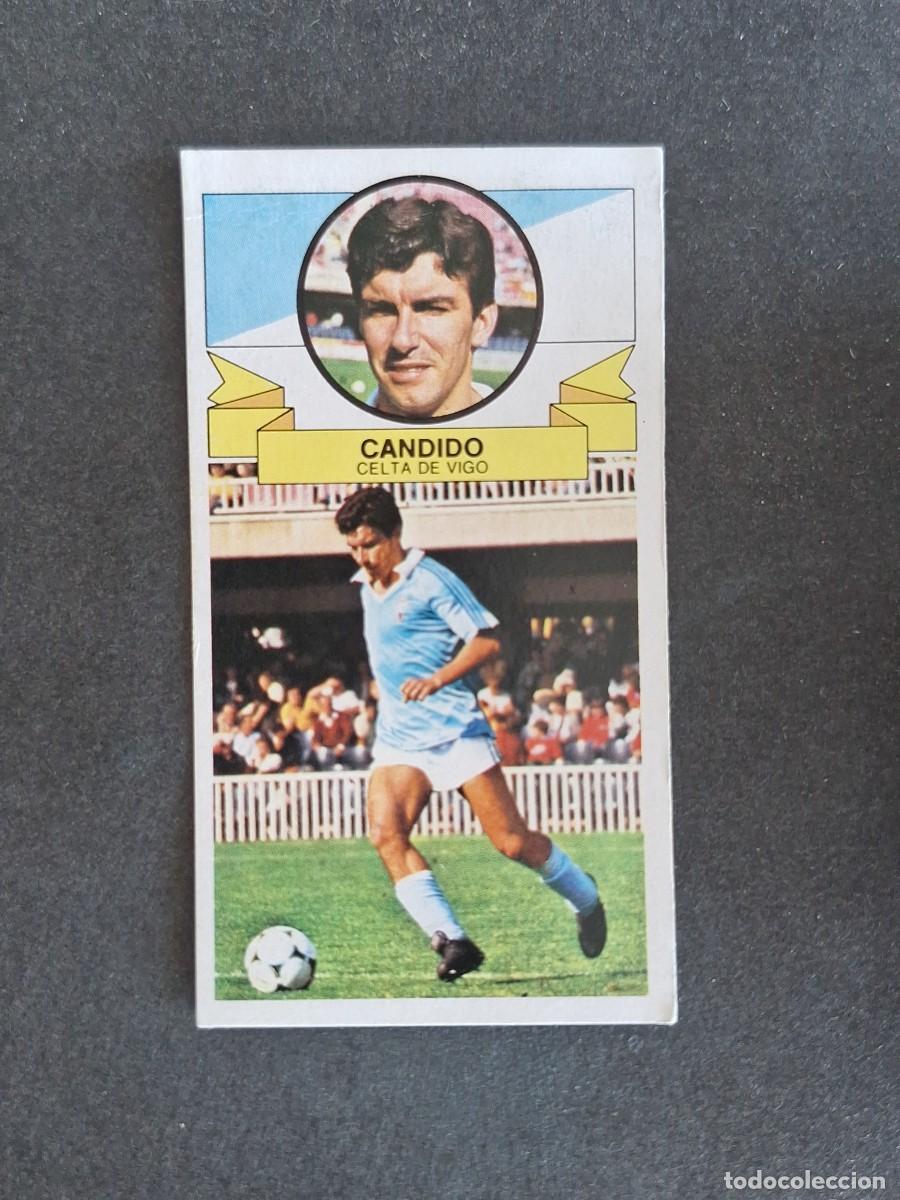 Cromos de f&uacute;tbol: L4 CANDIDO CELTA DE VIGO LIGA ESTE 1985 1986 85 86 DESPEGADO RECUPERADO