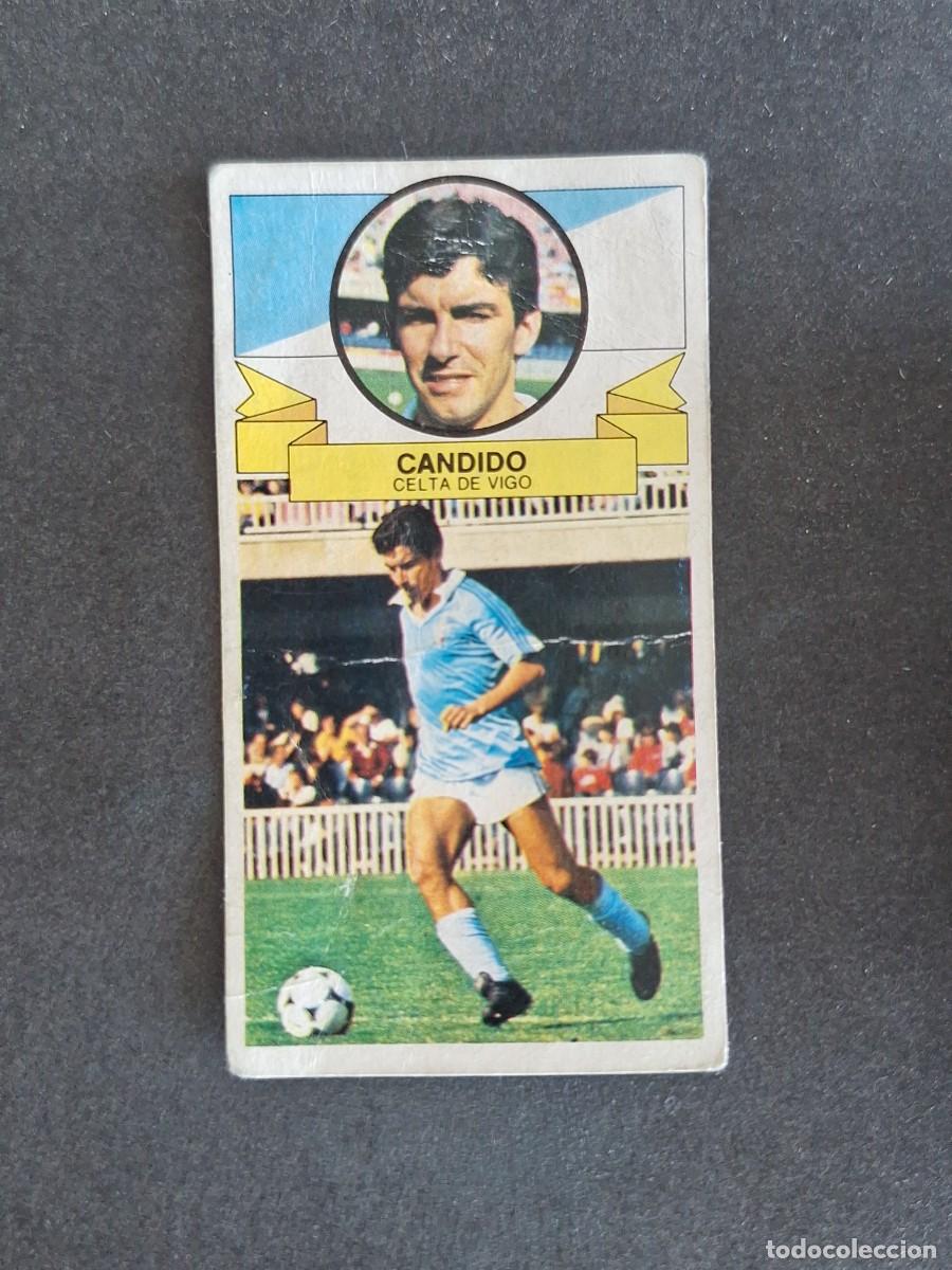 Cromos de f&uacute;tbol: L4 CANDIDO CELTA DE VIGO LIGA ESTE 1985 1986 85 86 DESPEGADO RECUPERADO