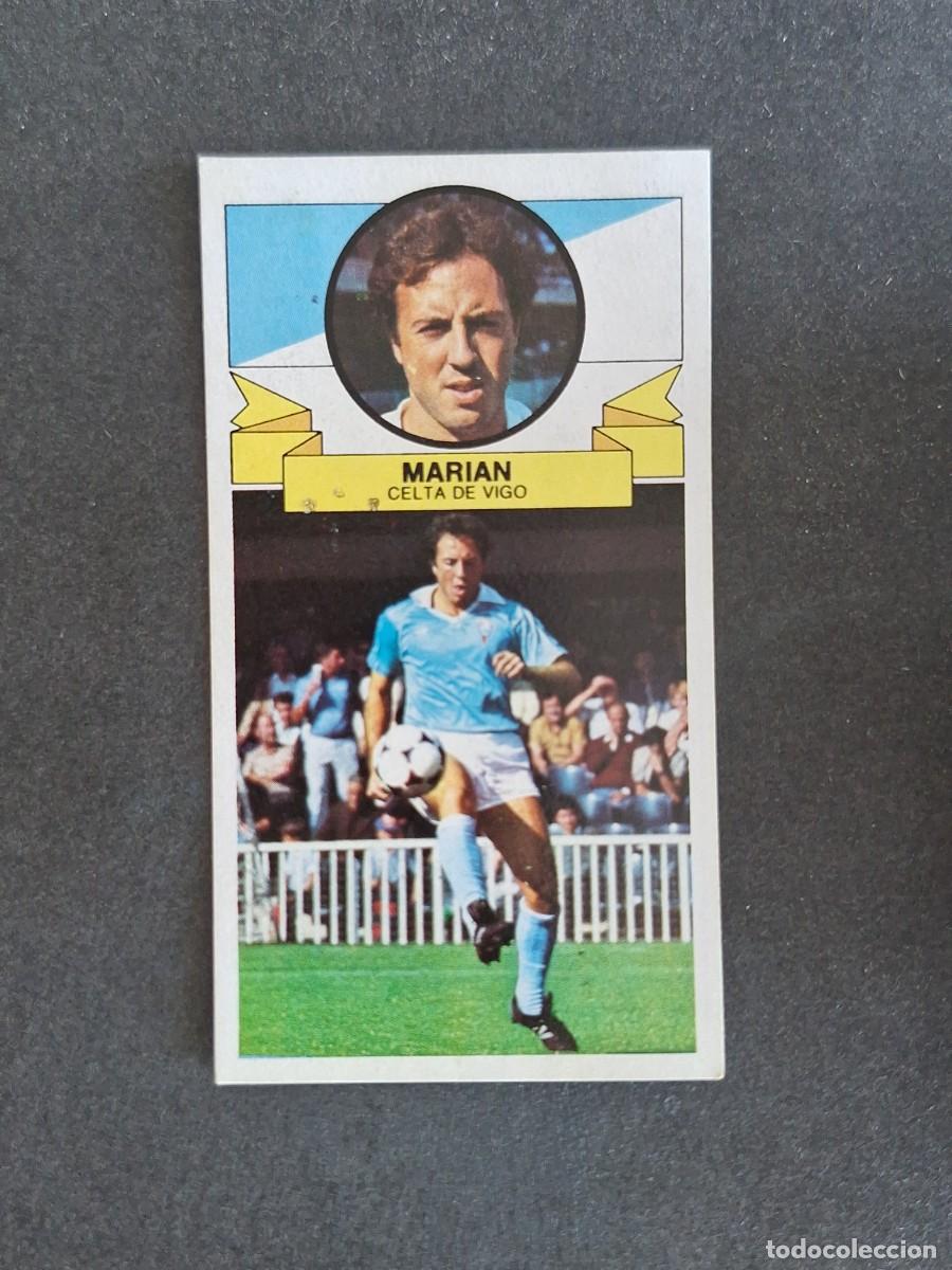 Cromos de f&uacute;tbol: L4 MARIAN CELTA DE VIGO LIGA ESTE 1985 1986 85 86 DESPEGADO RECUPERADO