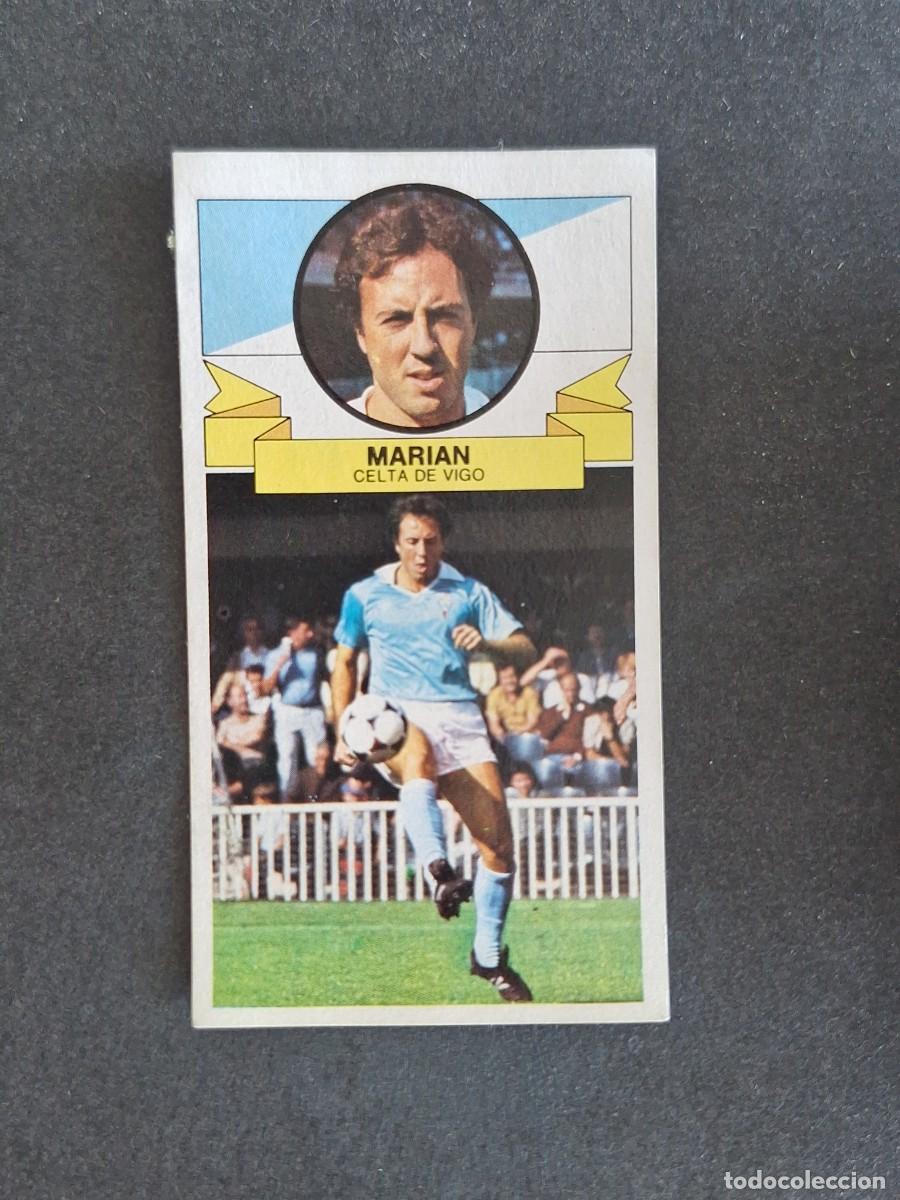 Cromos de f&uacute;tbol: L4 MARIAN CELTA DE VIGO LIGA ESTE 1985 1986 85 86 DESPEGADO RECUPERADO