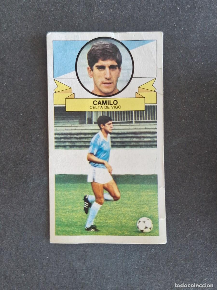 Cromos de f&uacute;tbol: L4 CAMILO CELTA DE VIGO LIGA ESTE 1985 1986 85 86 DESPEGADO RECUPERADO