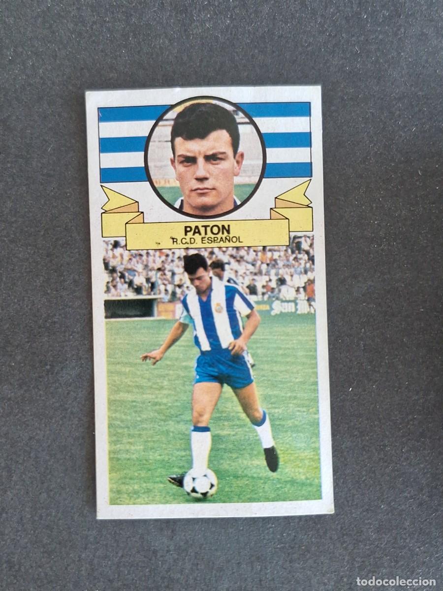 Cromos de f&uacute;tbol: L4 PATON R. C. D. ESPA&Ntilde;OL LIGA ESTE 1985 1986 85 86 DESPEGADO RECUPERADO