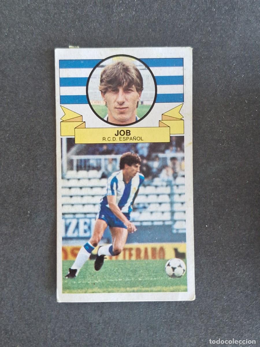 Cromos de f&uacute;tbol: L4 JOB R. C. D. ESPA&Ntilde;OL LIGA ESTE 1985 1986 85 86 DESPEGADO RECUPERADO