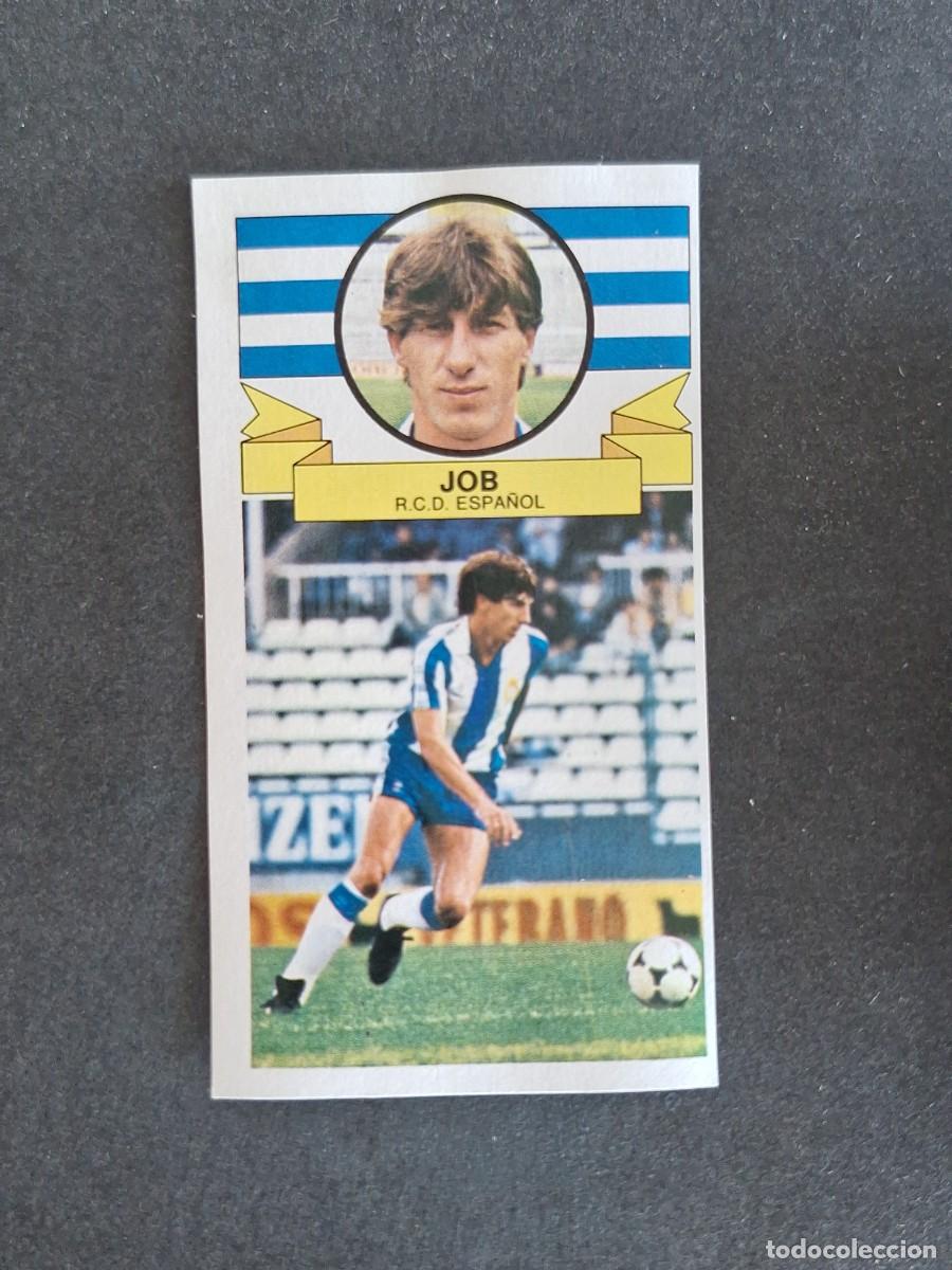 Cromos de f&uacute;tbol: L4 JOB R. C. D. ESPA&Ntilde;OL LIGA ESTE 1985 1986 85 86 DESPEGADO RECUPERADO