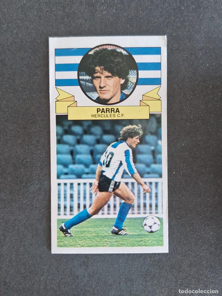 Cromos de f&uacute;tbol: L4 PARRA HERCULES C. F. LIGA ESTE 1985 1986 85 86 DESPEGADO RECUPERADO