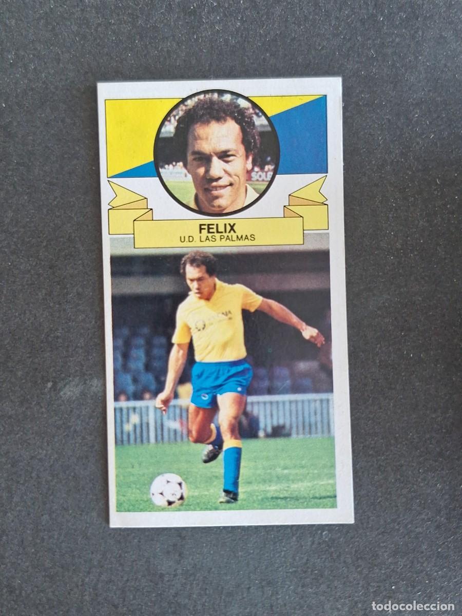 Cromos de f&uacute;tbol: L4 FELIX U. D. LAS PALMAS LIGA ESTE 1985 1986 85 86 DESPEGADO RECUPERADO