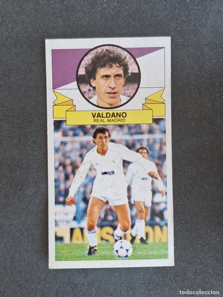Cromos de f&uacute;tbol: L4 VALDANO REAL MADRID LIGA ESTE 1985 1986 85 86 DESPEGADO RECUPERADO