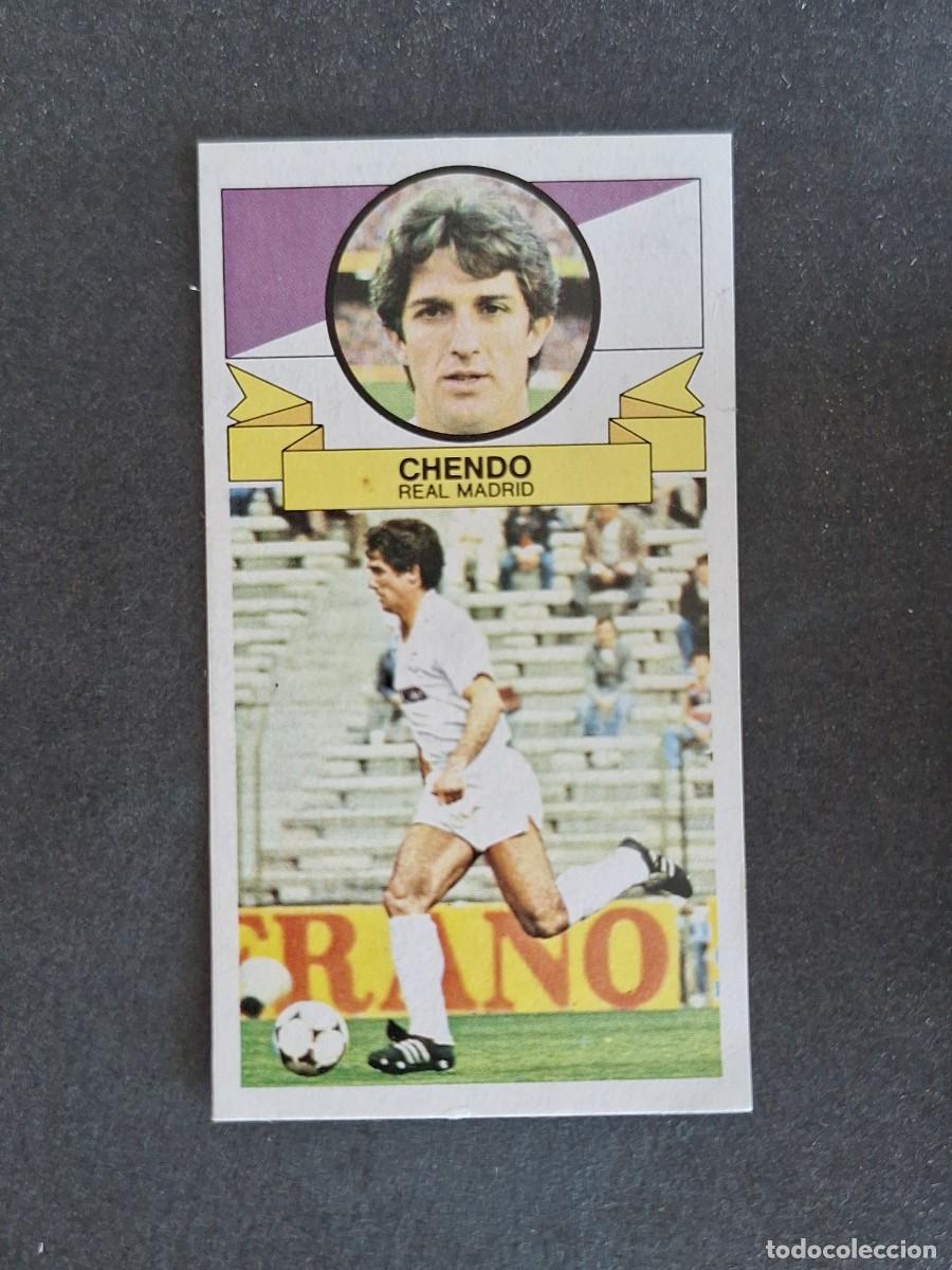Cromos de f&uacute;tbol: L4 CHENDO REAL MADRID LIGA ESTE 1985 1986 85 86 DESPEGADO RECUPERADO