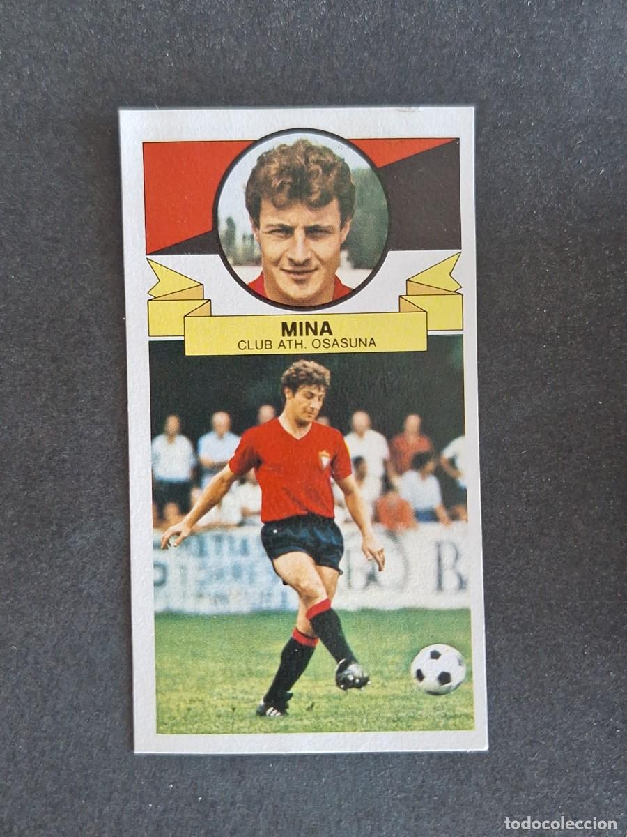 Cromos de f&uacute;tbol: L4 MINA C. A. OSASUNA LIGA ESTE 1985 1986 85 86 DESPEGADO RECUPERADO