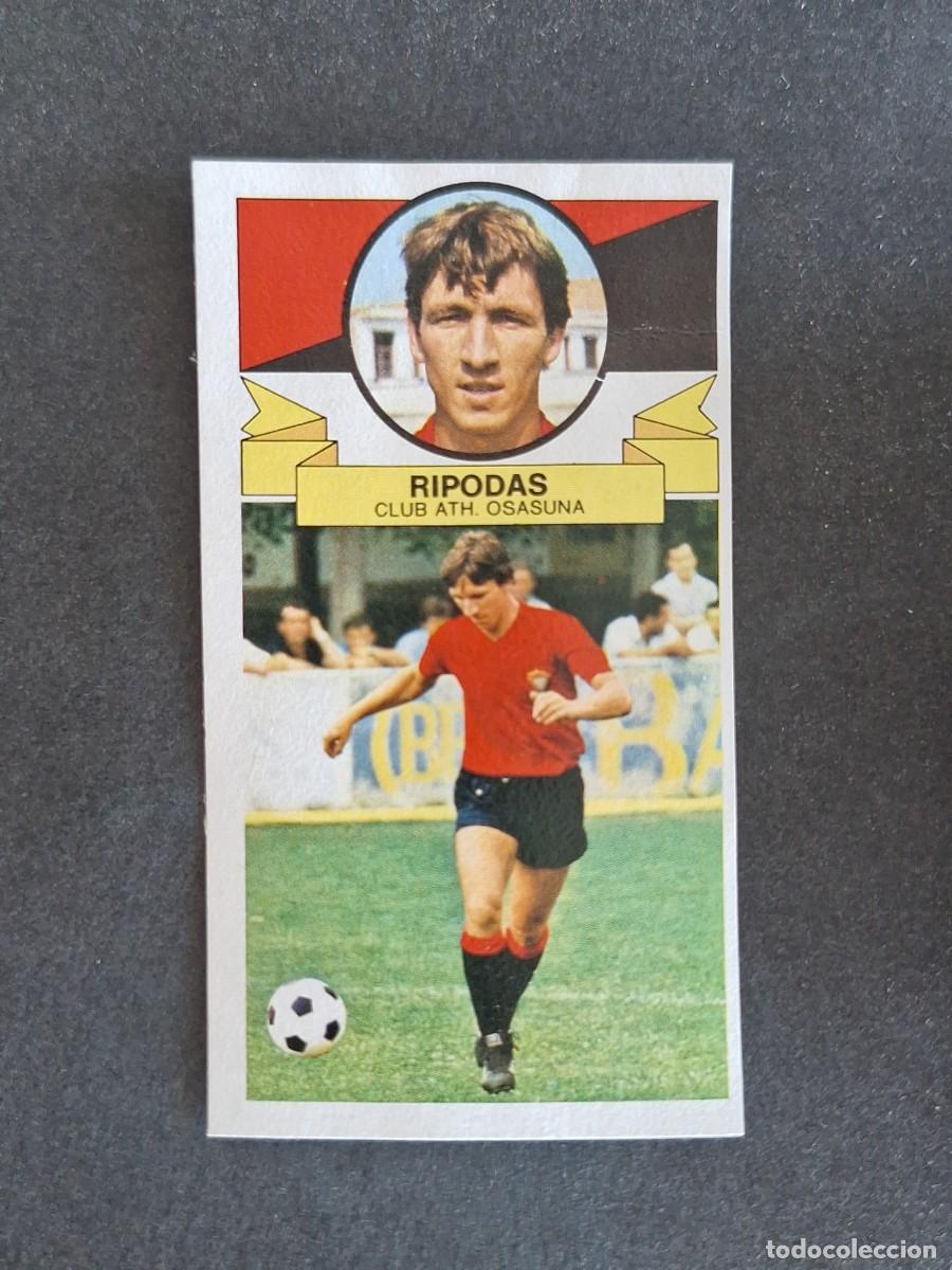 Cromos de f&uacute;tbol: L4 RIPODAS C. A. OSASUNA LIGA ESTE 1985 1986 85 86 DESPEGADO RECUPERADO