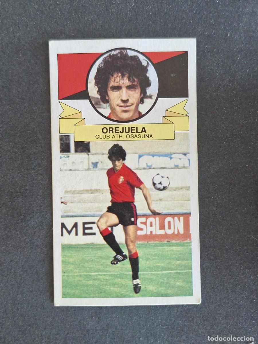 Cromos de f&uacute;tbol: L4 OREJUELA C. A. OSASUNA LIGA ESTE 1985 1986 85 86 DESPEGADO RECUPERADO