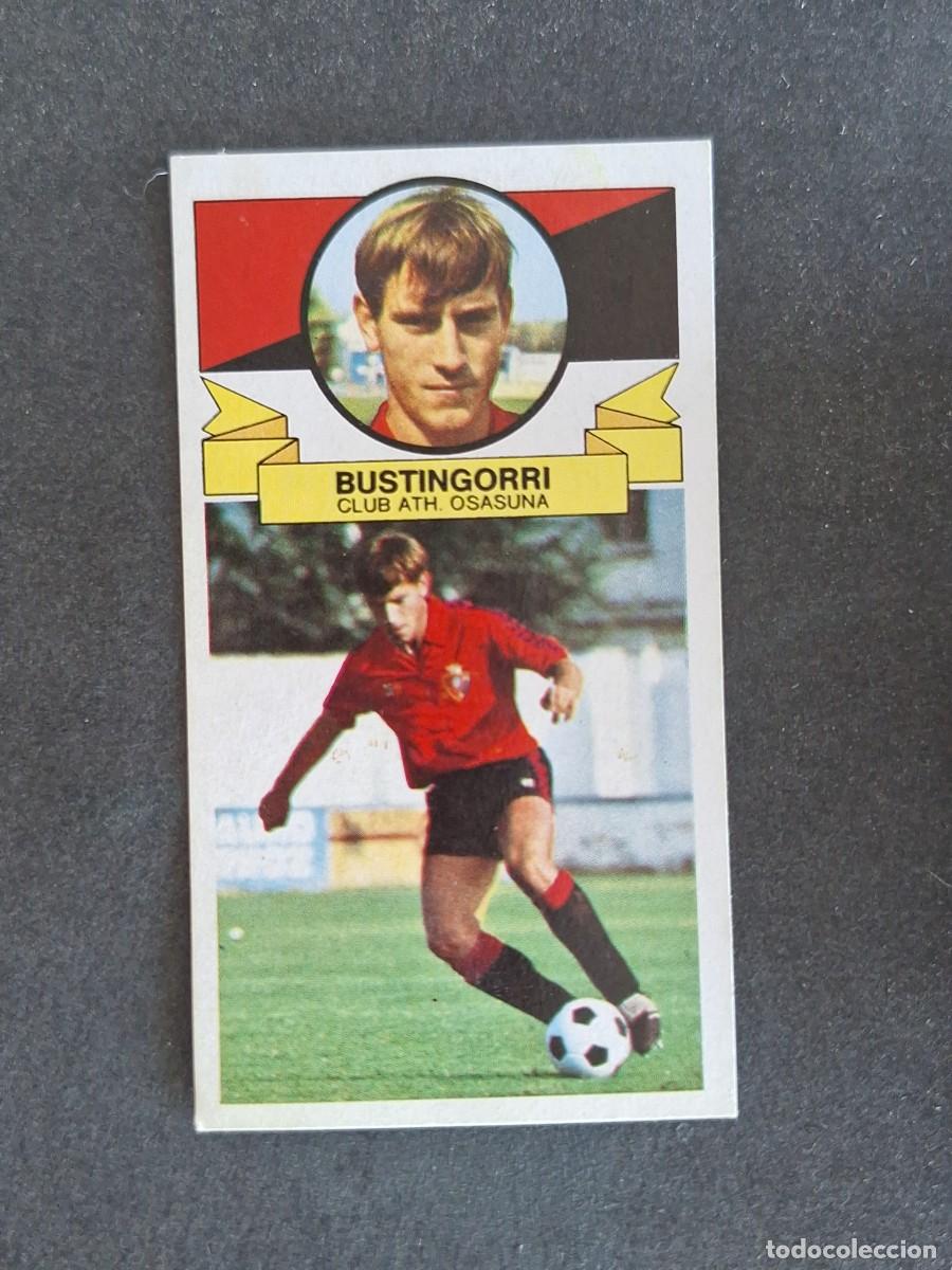 Cromos de f&uacute;tbol: L4 BUSTINGORRI C. A. OSASUNA LIGA ESTE 1985 1986 85 86 DESPEGADO RECUPERADO