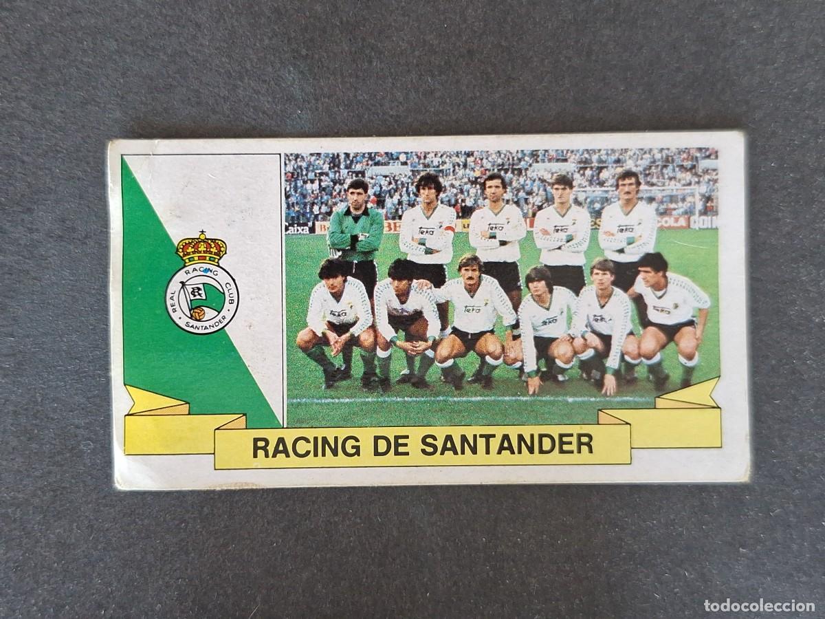 Cromos de f&uacute;tbol: L4 EQUIPO RACING DE SANTANDER LIGA ESTE 1985 1986 85 86 DESPEGADO RECUPERADO