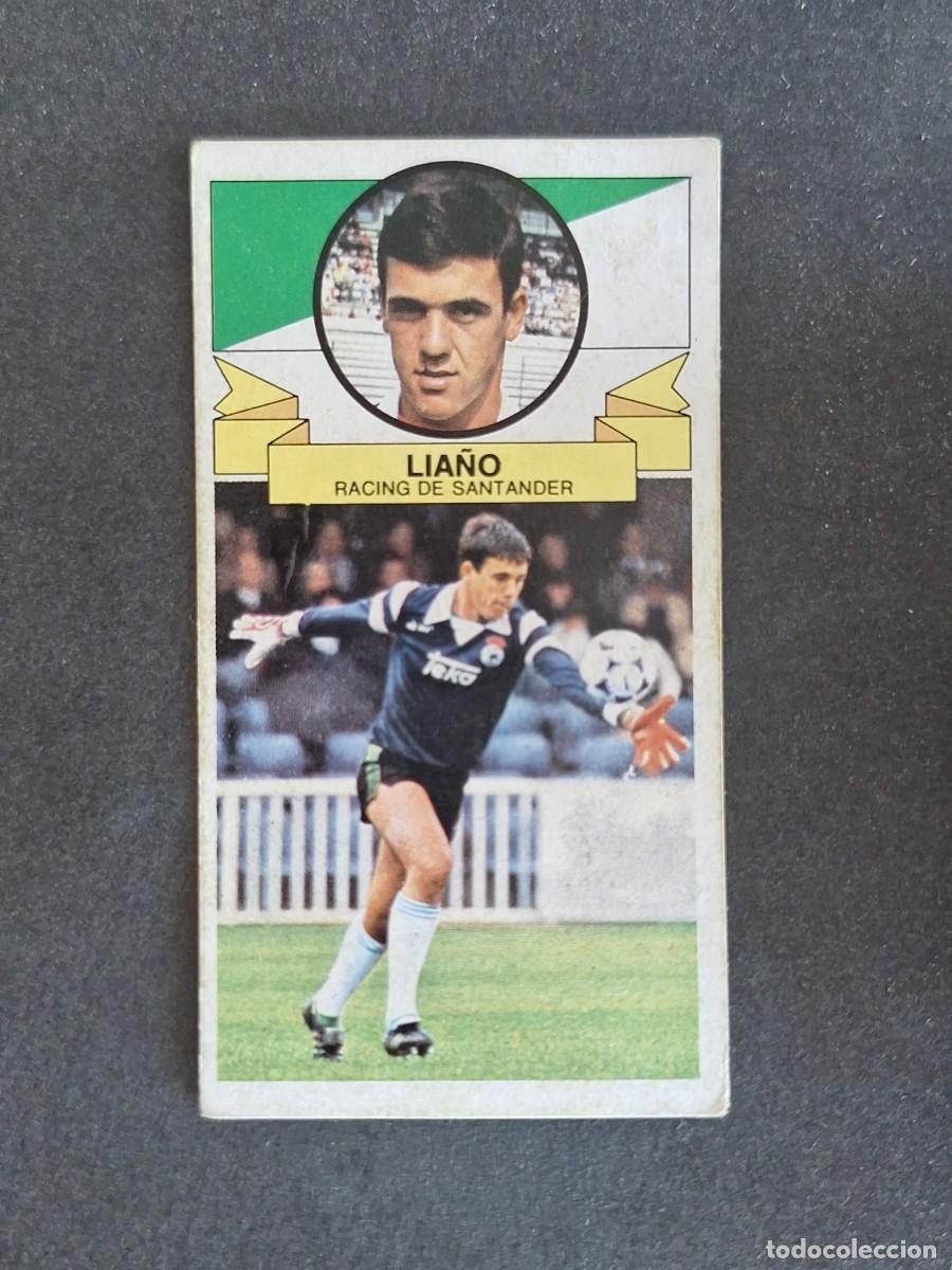 Cromos de f&uacute;tbol: L4 LIA&Ntilde;O RACING DE SANTANDER LIGA ESTE 1985 1986 85 86 DESPEGADO RECUPERADO