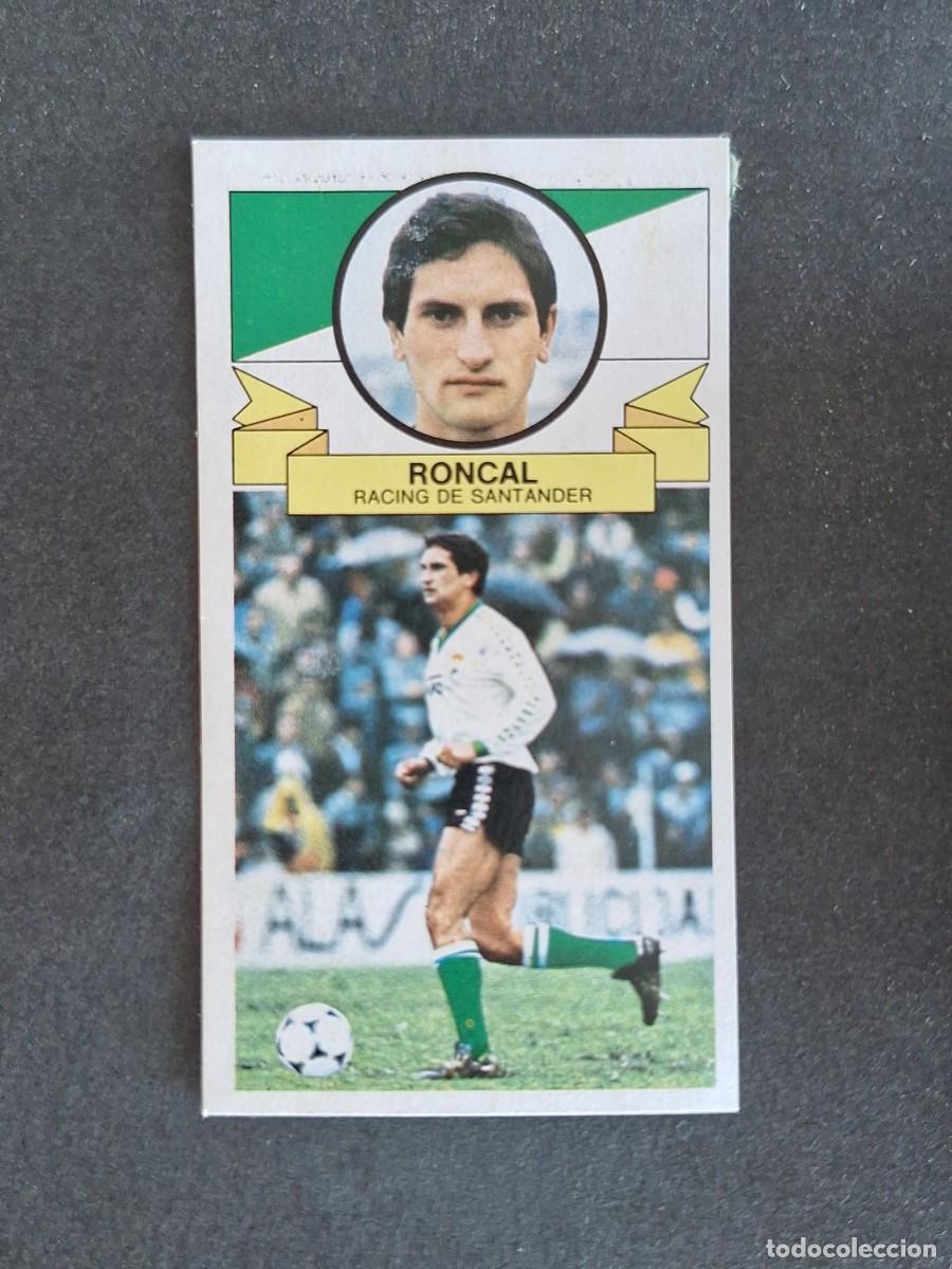 Cromos de f&uacute;tbol: L4 RONCAL RACING DE SANTANDER LIGA ESTE 1985 1986 85 86 DESPEGADO RECUPERADO