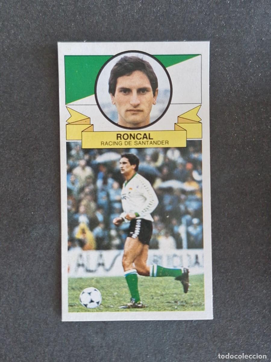 Cromos de f&uacute;tbol: L4 RONCAL RACING DE SANTANDER LIGA ESTE 1985 1986 85 86 DESPEGADO RECUPERADO